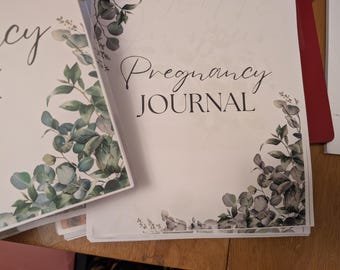 FAULTY - Pregnancy journal - wire bound, A4 or A5