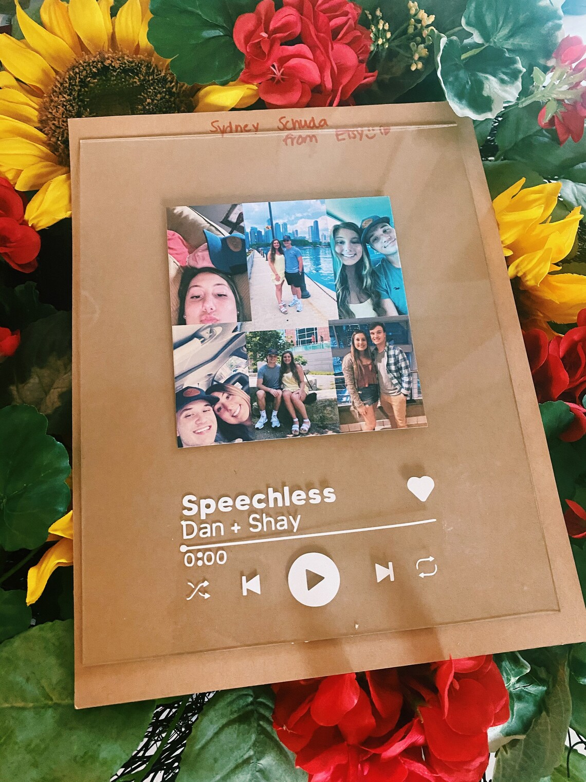 Custom Glass Frame Album Glass Frame Custom Album Album Etsy