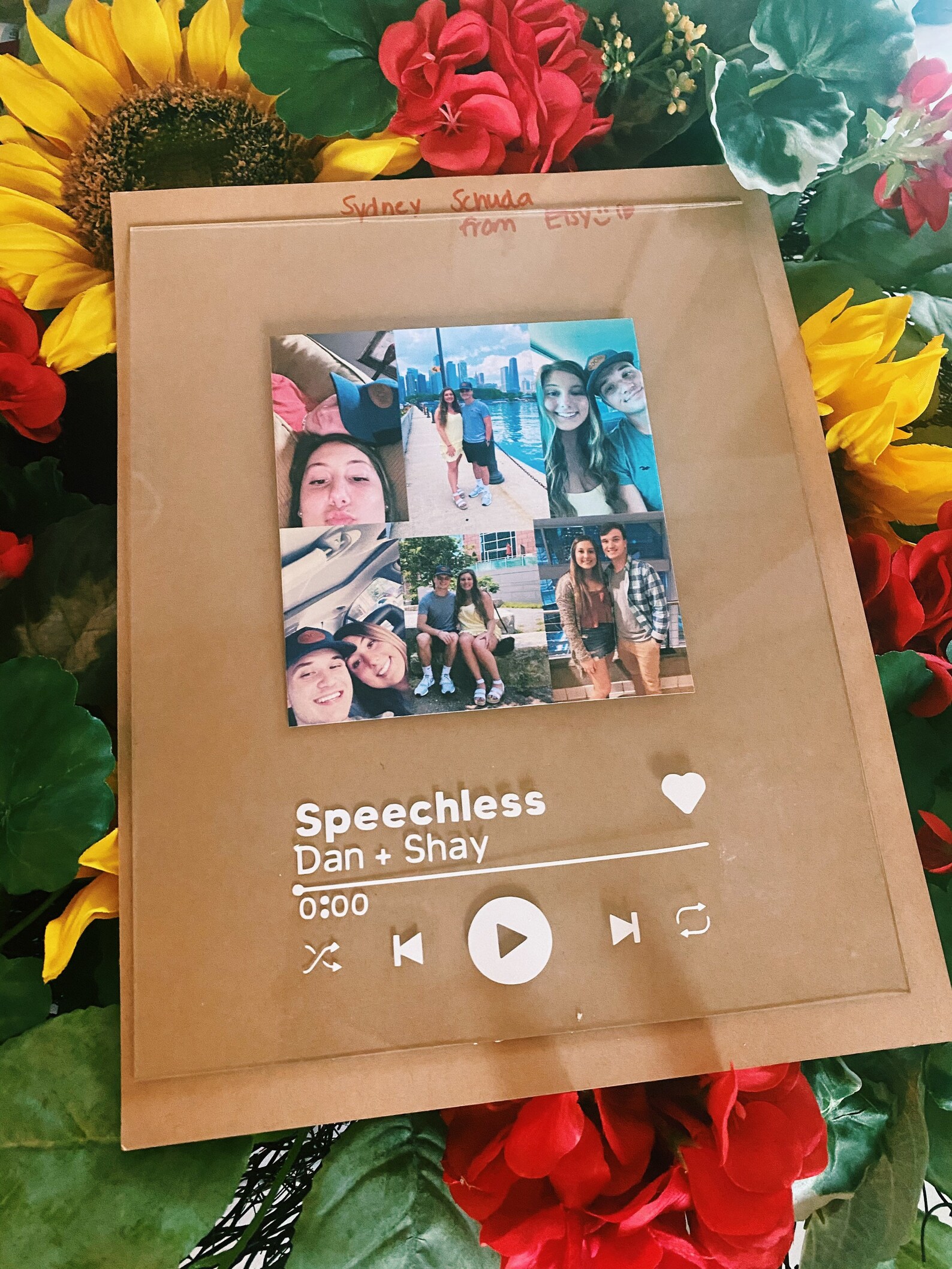 Custom Glass Frame Album Glass Frame Custom Album Album Etsy