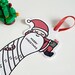 Printable Christmas Advent Calendar Santa's Beard Advent Calendar ...