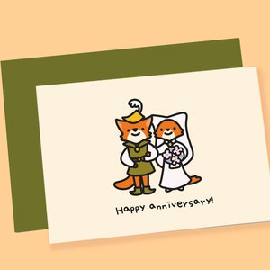 Robin Hood und Maid Marian Jubiläumskarte - Paarjubiläumskarte