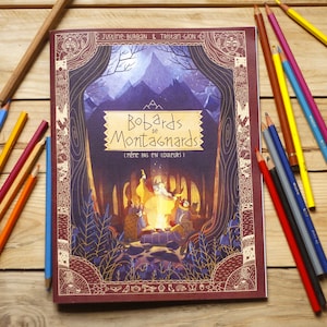 Coloring book &quot;Bobards de Montagnards&quot;