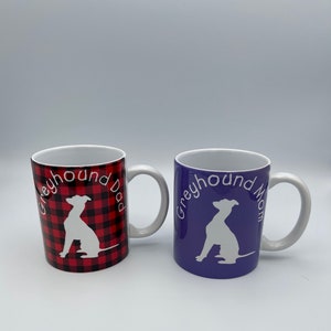 Greyhound Mug Set - Etsy