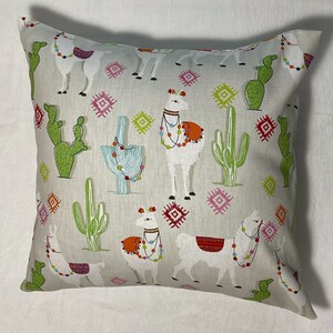 Lama Pillow Cover, Throw Pillow Cover, Decorative Pillow Cover - Free Shipping