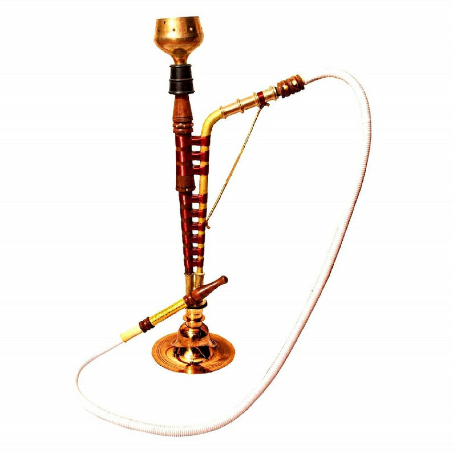 Indian Haryanvi Style Hookah Royal Hoookah Copper Gold Ross Etsy