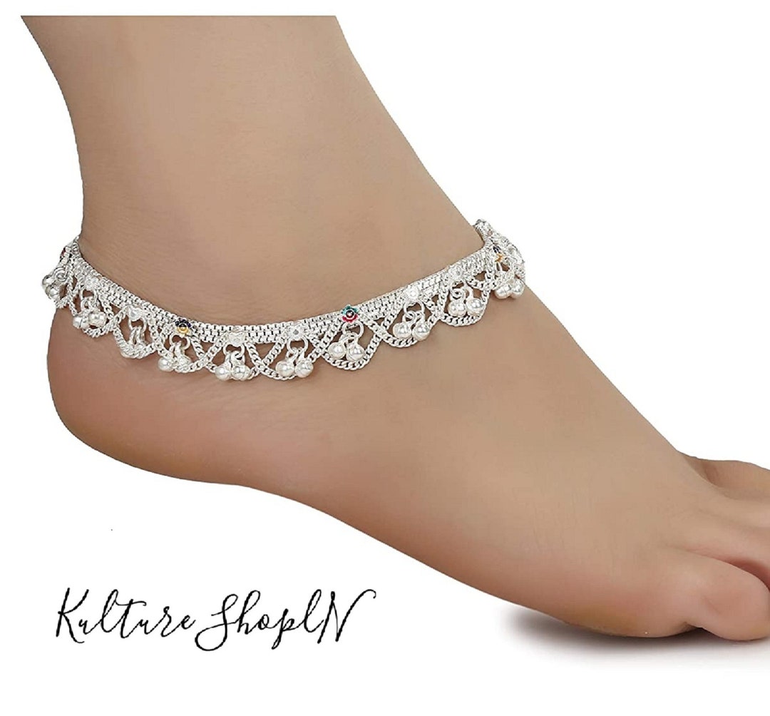 Jewellery on sale silver payal