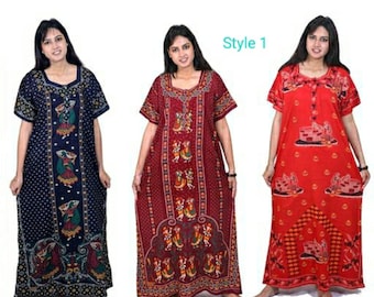 Indian Nighty Dress Indian Nighty Dress