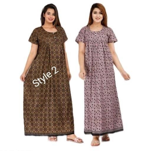 Cotton nighty deals online lowest price
