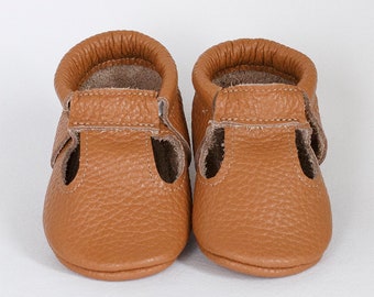 t strap moccasin baby