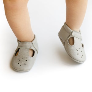 Mocassins bébé, Chaussures bébé en cuir italien, Prénom personnalisé, Cadeau nouveau-né, Nourrisson, Chaussons souples pour tout-petits, Garçons Filles Krabbelschuhe image 4