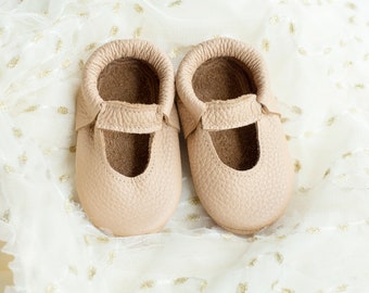 MJ baby moccasins, Italian leather, newborn ,infant, toddler, birthday shoes, baby gift, summer moccasins, baby shower