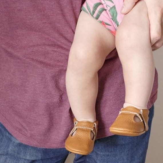Baby t bar moccasins best sale