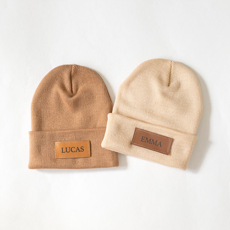 Our custom kids beanie hats are made with soft, high-quality materials and are sure to keep your child's head warm and cozy all winter long.