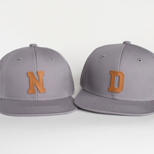 Sombrero Snapback para niños iniciales, personalizado, letras personalizadas niño, niña, anuncio, personalizado, niño, gorra, sombrero, monograma, familia, hecho en Ucrania