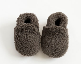Buy Winter Baby Boy Shoes, Genuine Italian Leather and Fur, Unisex