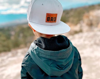 Big Bro Little Bro Snapback Hat, personalisiert, Symbol, individuelle Säugling Kleinkind Kinder Jugend Kind Baby Newborn Cap, Hut, Mütze,