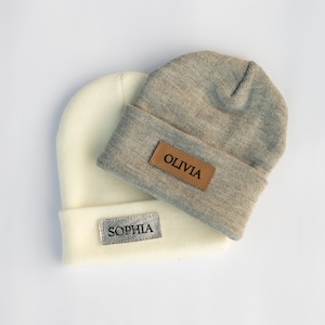 Choose from a variety of colors and designs to create a custom toddler beanie hat that is perfect for your toddler.