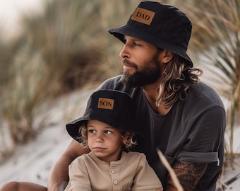 Family Matching Bucket Sun Hat SPF Protected Hat UF Beach Hat Baby