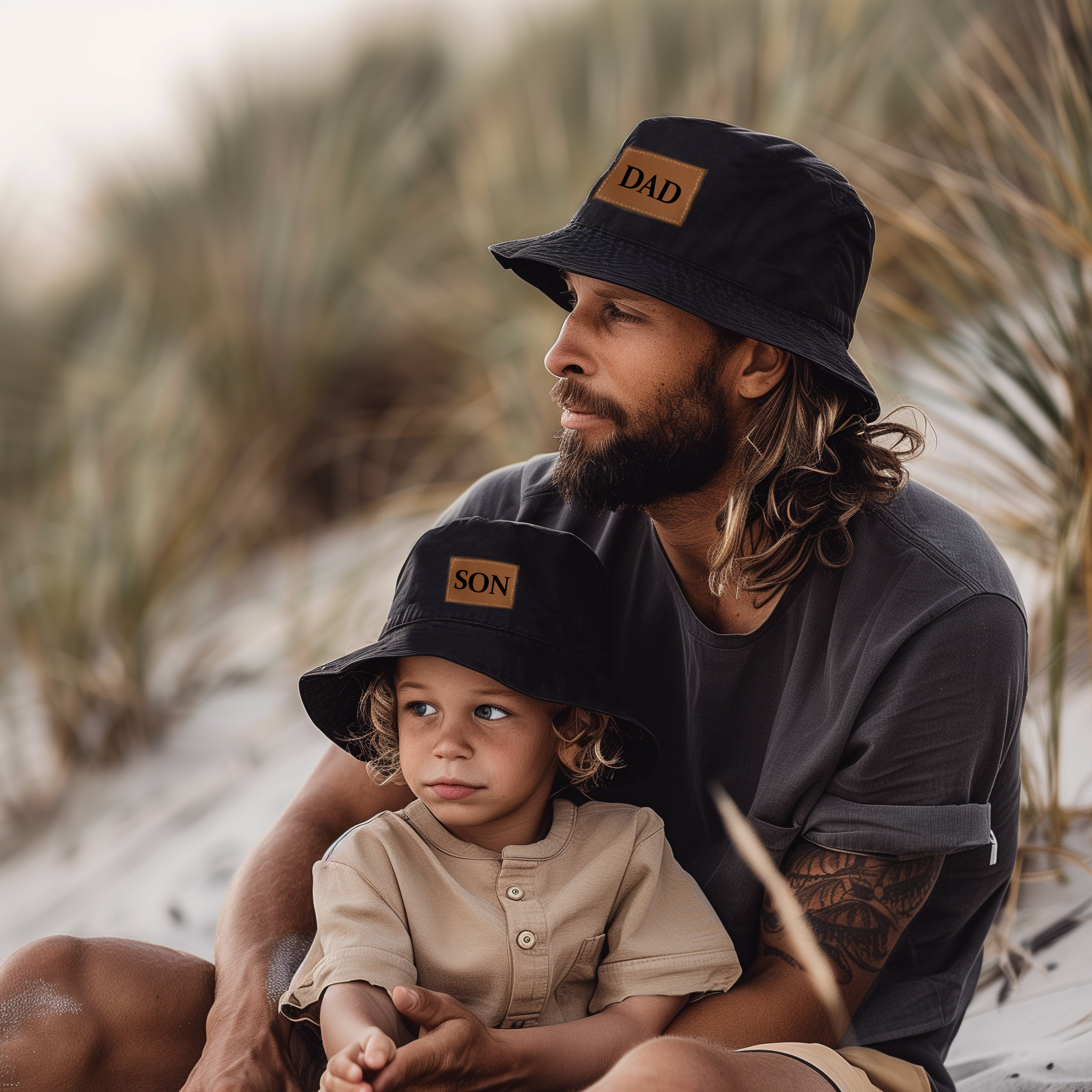 Father Son Matching Bucket Hats - Main Image