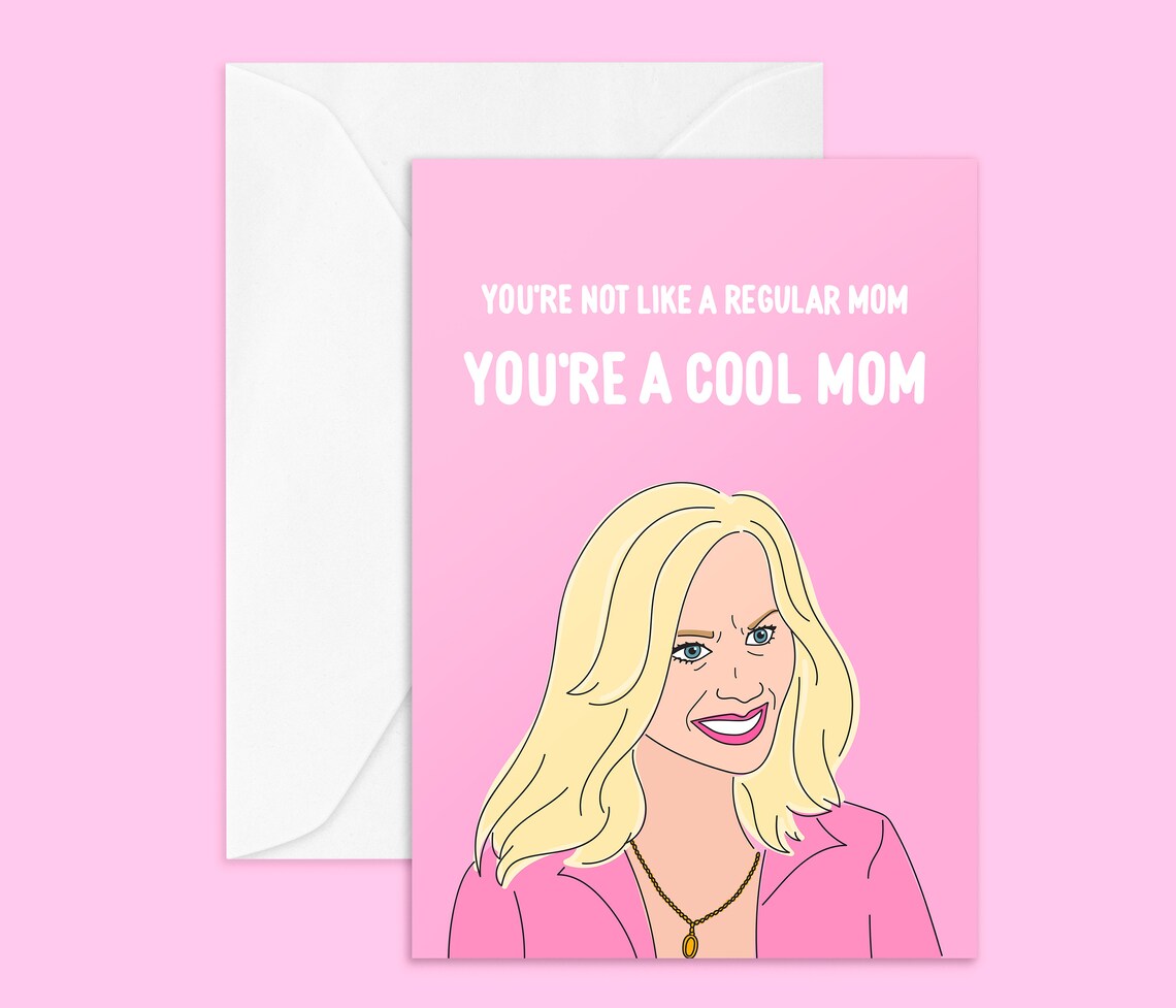 Mean Girls you're a Cool Mom Mother's Day - Etsy UK