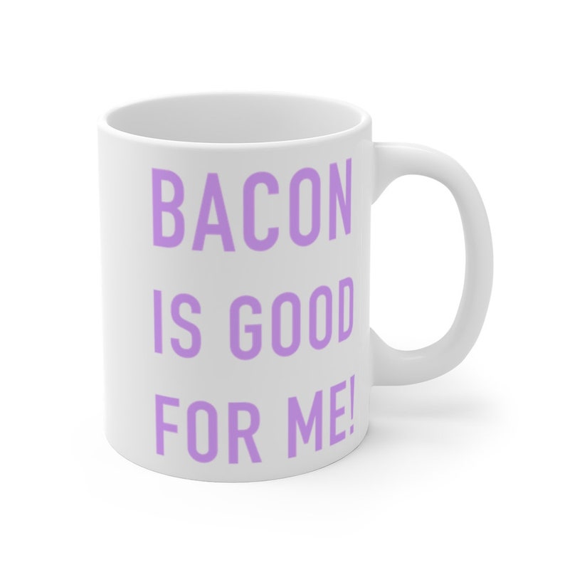 King Curtis Bacon Is Good For Me Taza // Wife Swap Etsy España