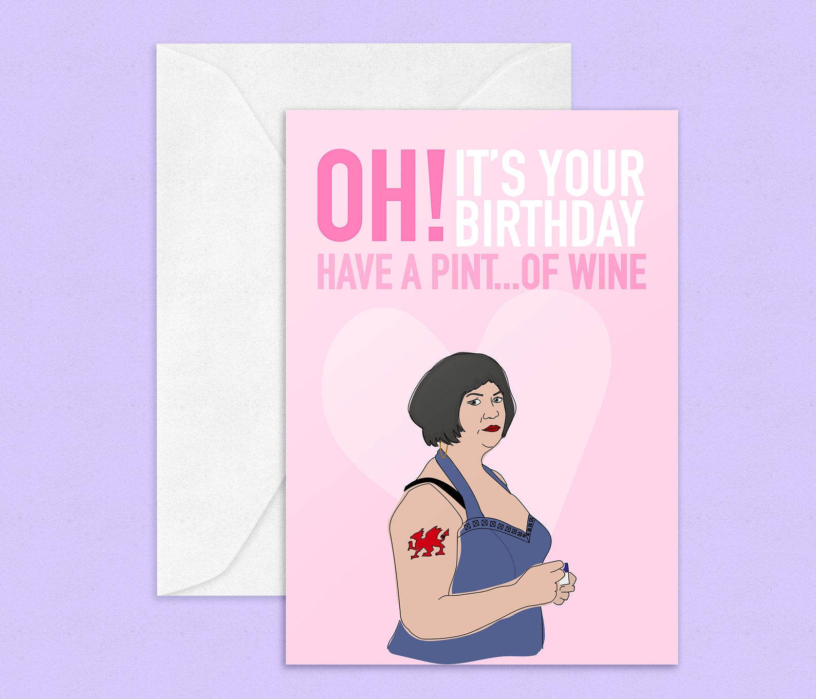 Gavin and Stacey Birthday Card Gavin & Stacey Nessa Etsy UK