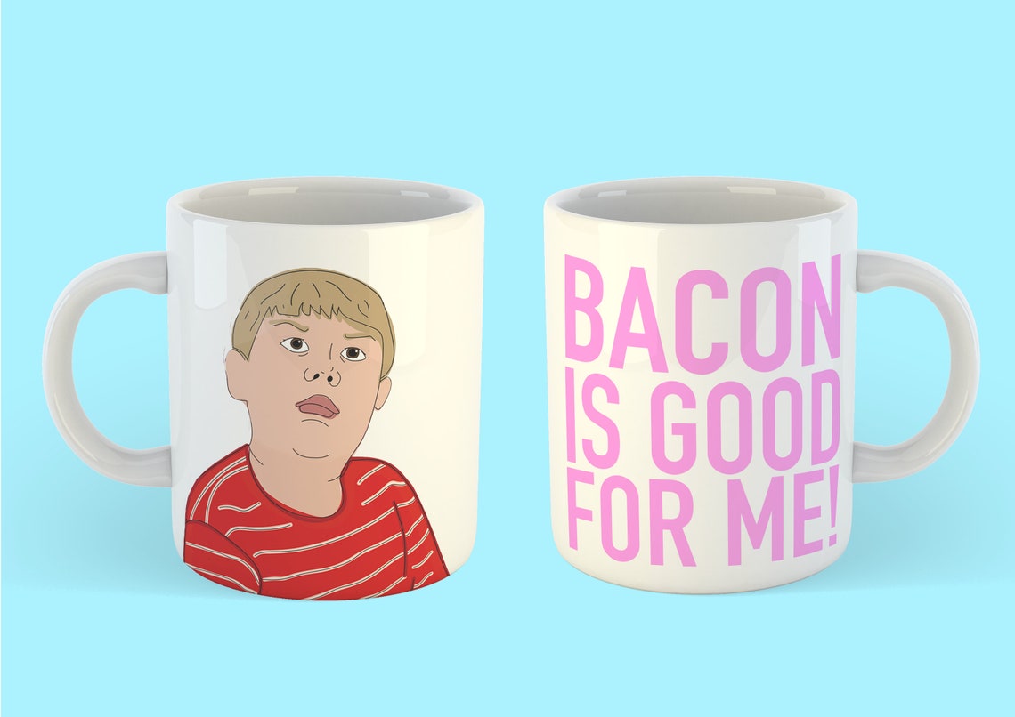 King Curtis Bacon Is Good For Me King Curtis bacon is Good for Me Mug // Wife Swap - Etsy