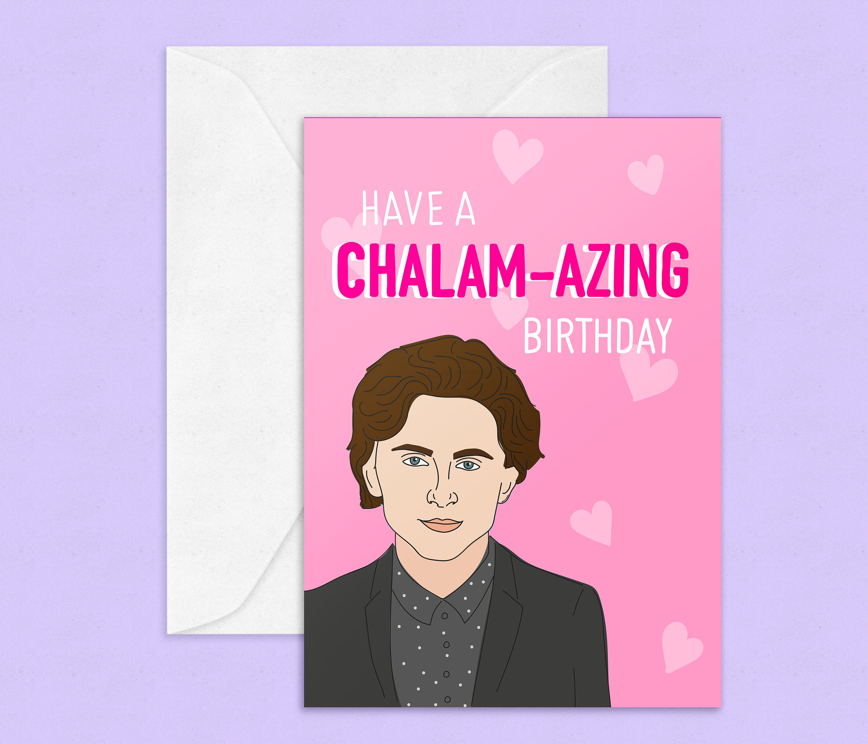Timothee Chalamet Birthday Card Ladybird Call Me by Your - Etsy
