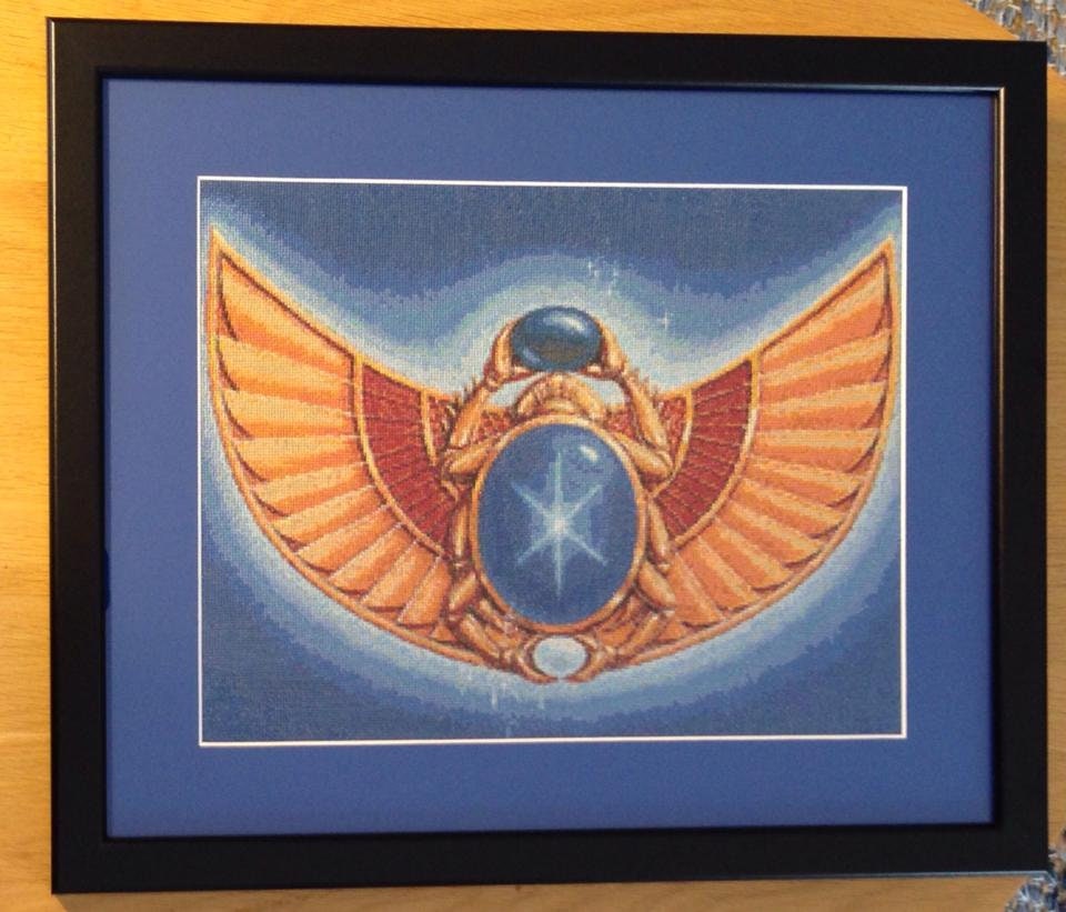 Sapphire Medallion Magic the Gathering MTG Cross Stitch Etsy