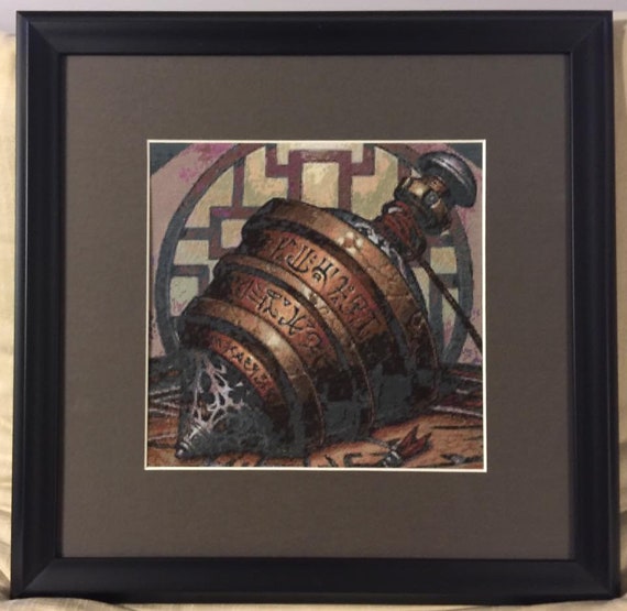 Sensei's Divining Top, Magic: the Gathering, MTG - Cross Stitch