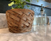 Vintage basket planter