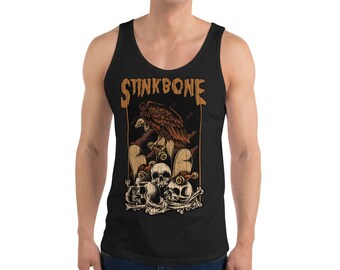 StinkBone Skull Pile Vintage Classic Tank Top (unisex)