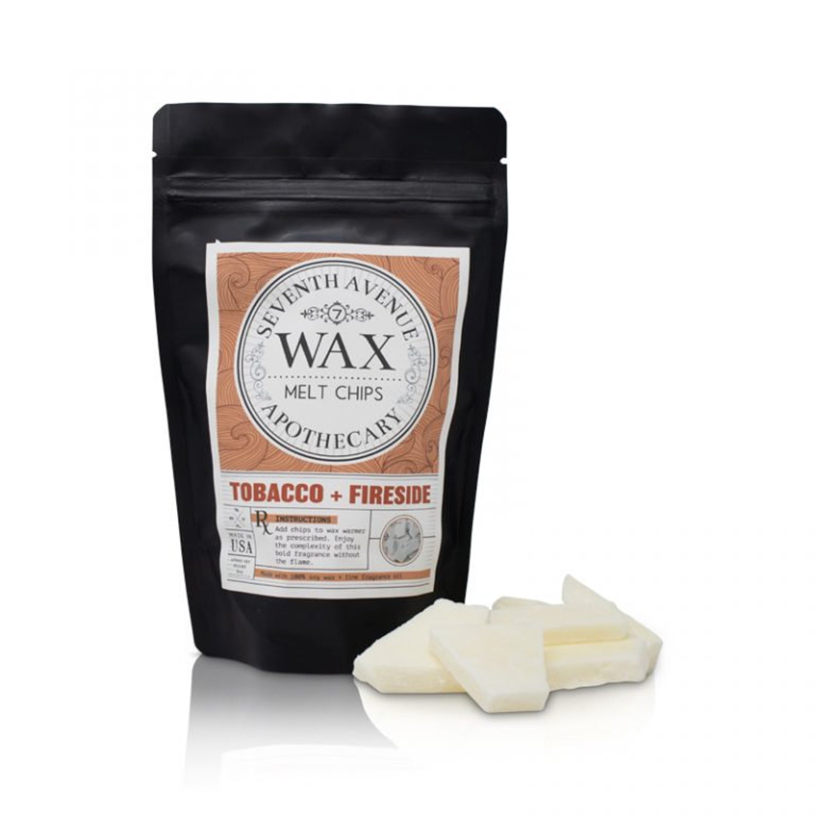 Tobacco Fireside Wax Chips Etsy