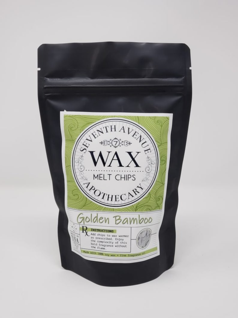 Golden Bamboo Wax Chips Etsy