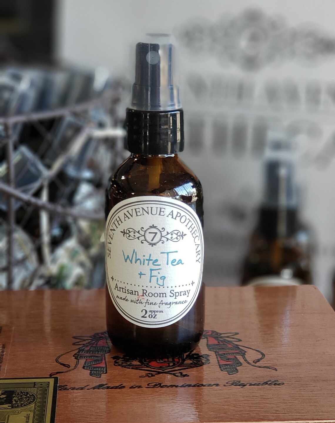 White Tea Fig Room Spray Etsy