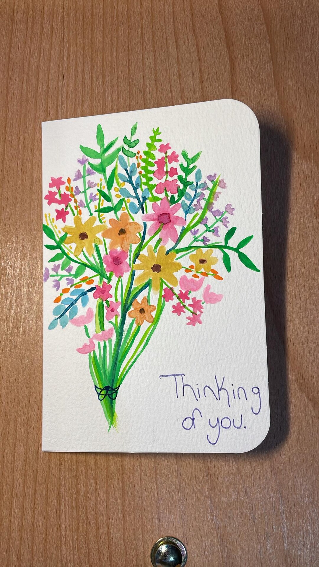 Thinking of You Floral Bouquet - Etsy