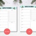 Christmas Weekly Planner Printable, Christmas Planner Page, Holiday ...