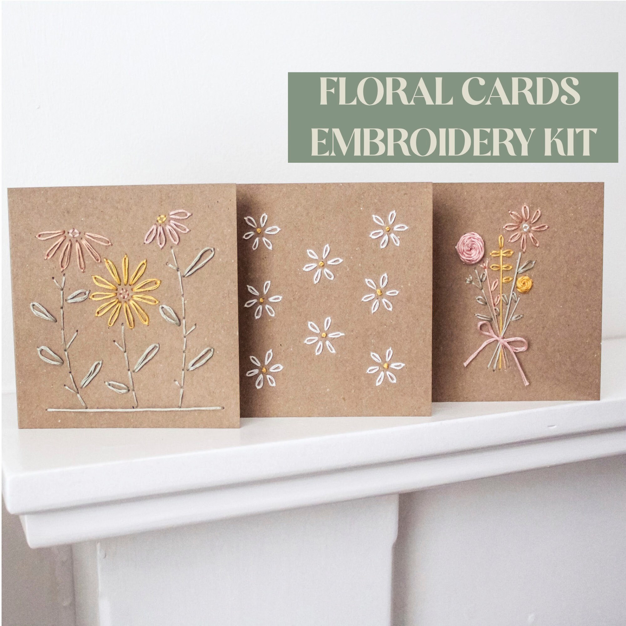 Embroidery cards discount