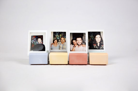 Polaroid Photo Stand Concrete Photo 