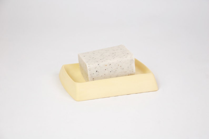 Concrete Soap Dish Bathroom Accessories Decorative Tray Etsy