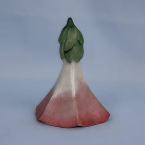 lovely porcelain bell entitled Morning Glory created by Fulper Porcelain ca early 1920&#39;s