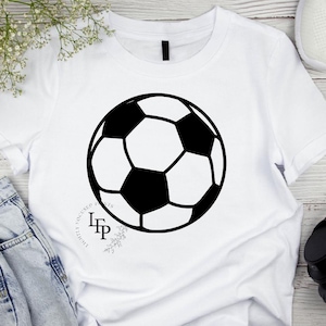 Soccer Ball SVG PNG Sports Boy Girl T-Shirt Design