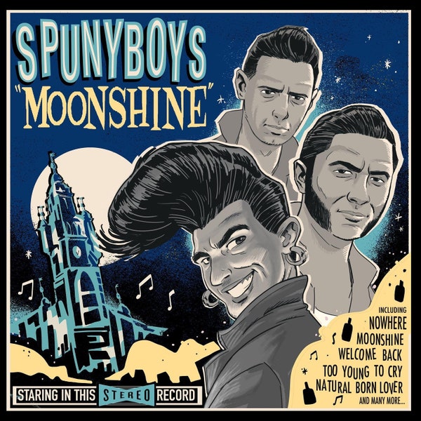 Moonshine - Spunyboys CD Album