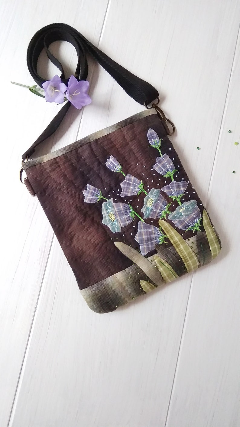 Bag Bells handmade Patchwork Women/'s shoulder bag Handbag with embroidery