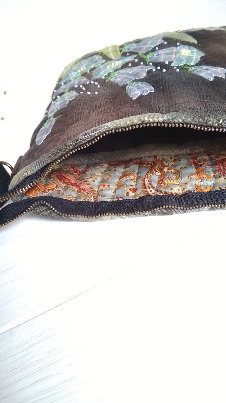 Bag Bells handmade Patchwork Women/'s shoulder bag Handbag with embroidery