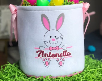Custom Fabric Easter Bucket