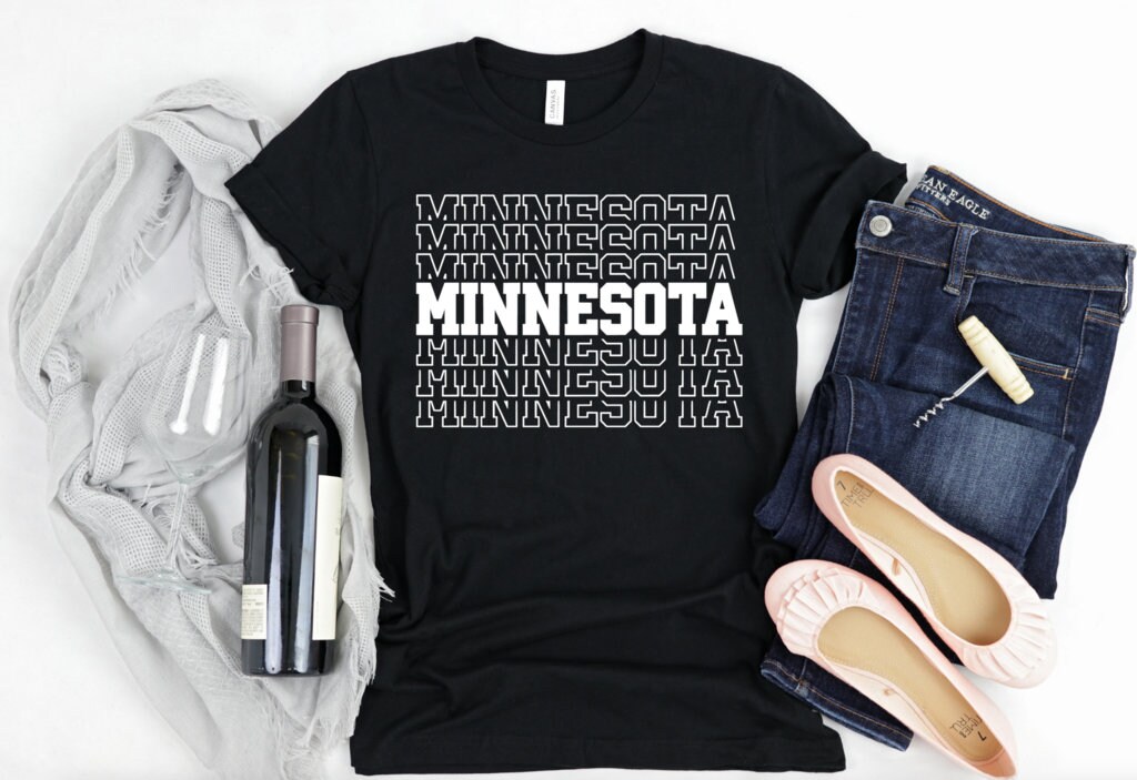 Minnesota Shirt Minnesota Tshirts MN Shirt Shirts for Etsy UK