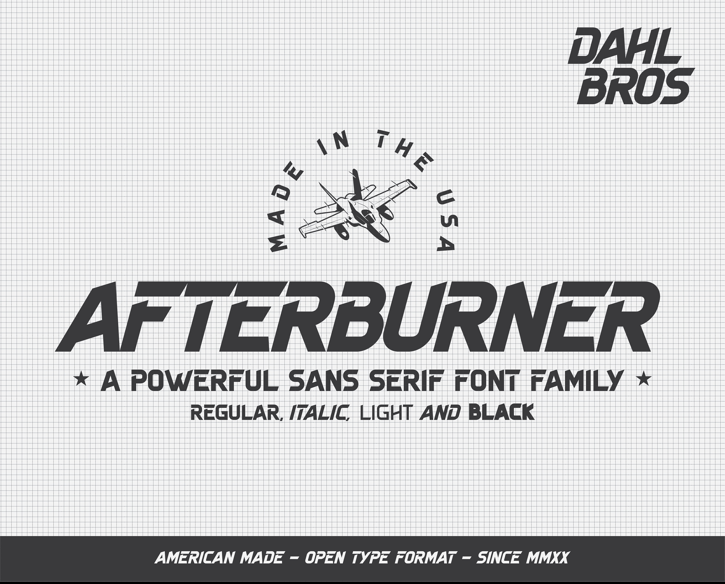 Sans Serif Typeface - Afterburner Font Family - Etsy, image size:3000x2417
