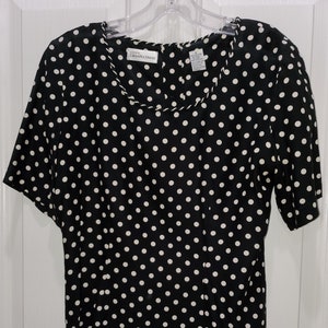 DANA BUCHMAN トップス Women's Dana Buchman Printed Splitneck Top