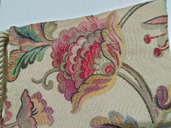 Alice’s Tapestries Boho Floral Crossbody Bag, Handcrafted, New View 4
